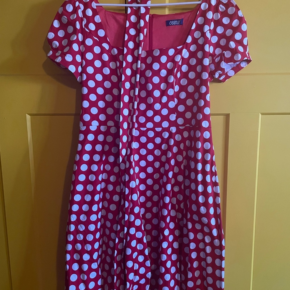 Red Polka Dot Kids Dress